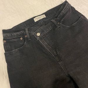 Abercrombie 90s Straight Criss Cross Jeans